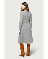 Nom Maternity Tessa Nursing Wrap Dress