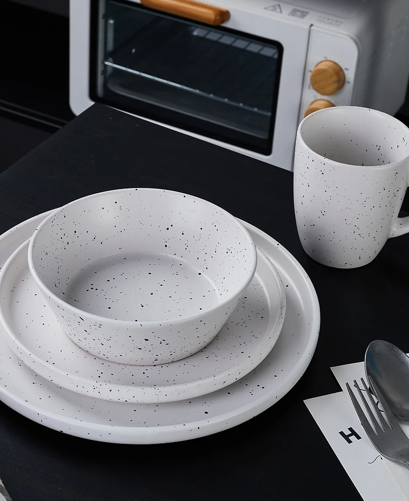 Stone Lain Jade 32 Pc. Dinnerware Set, Service for 4