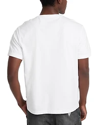 Guess Jeans Men's Cotton Collegiate Logo Crewneck T-Shirt