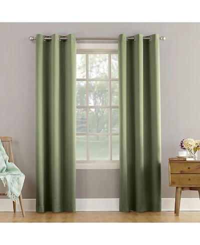 Tabbey Room Darkening Grommet Curtain Panel