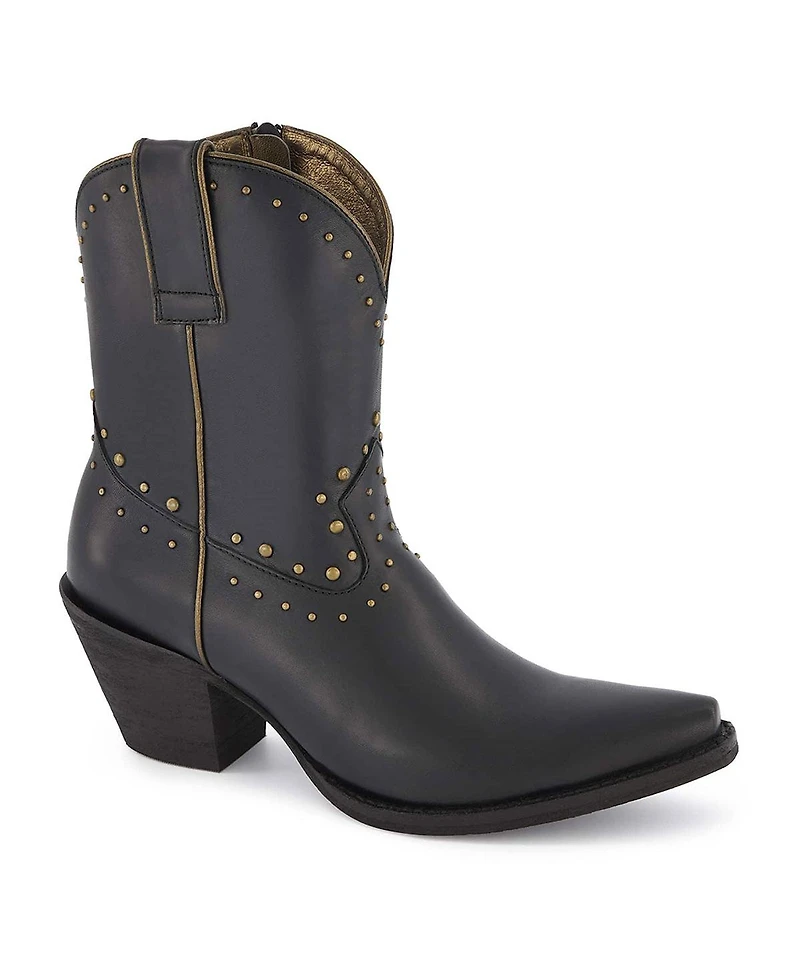 Forastero Women Premium Leather Western Short Boots By