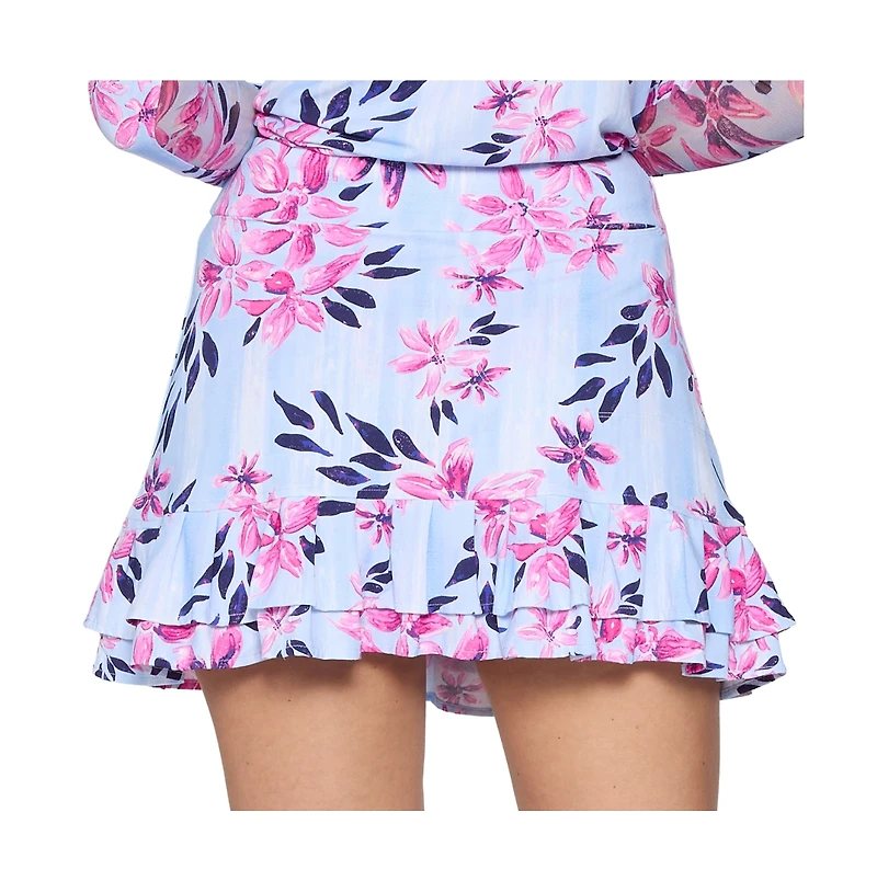 G Lifestyle Clothing Women's G Lifestyle Double Ruffle Skort
