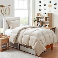 Thicker Than Thick - Coma Inducer Comforter Set - Down Alternative Ultra Plush Filling - Birch