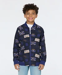 Scotch & Soda Big Boys Reversible Bomber Jacket