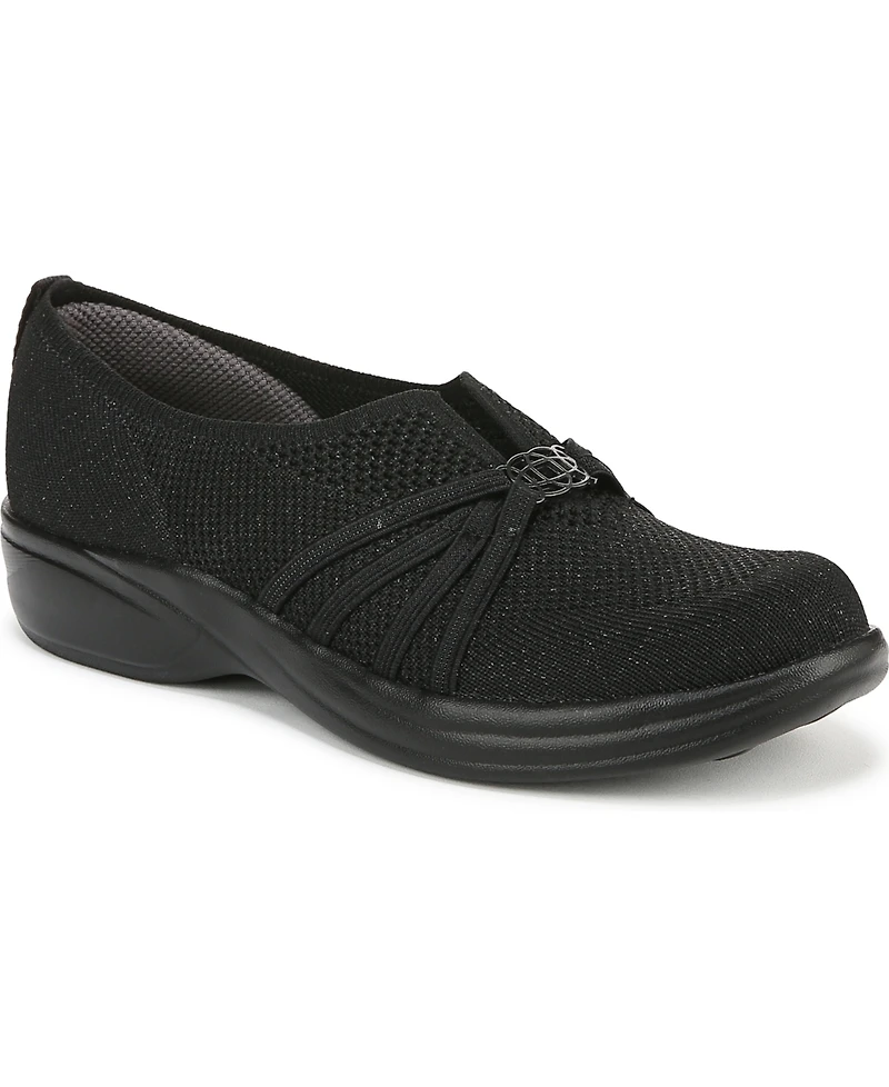 LifeStride Women's Niche Knit Washable Slip On Flats