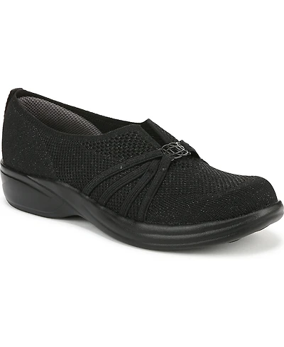 LifeStride Women's Niche Knit Washable Slip On Flats