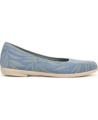LifeStride Women's Kit 2 Washable Round Toe Ballerina Flats