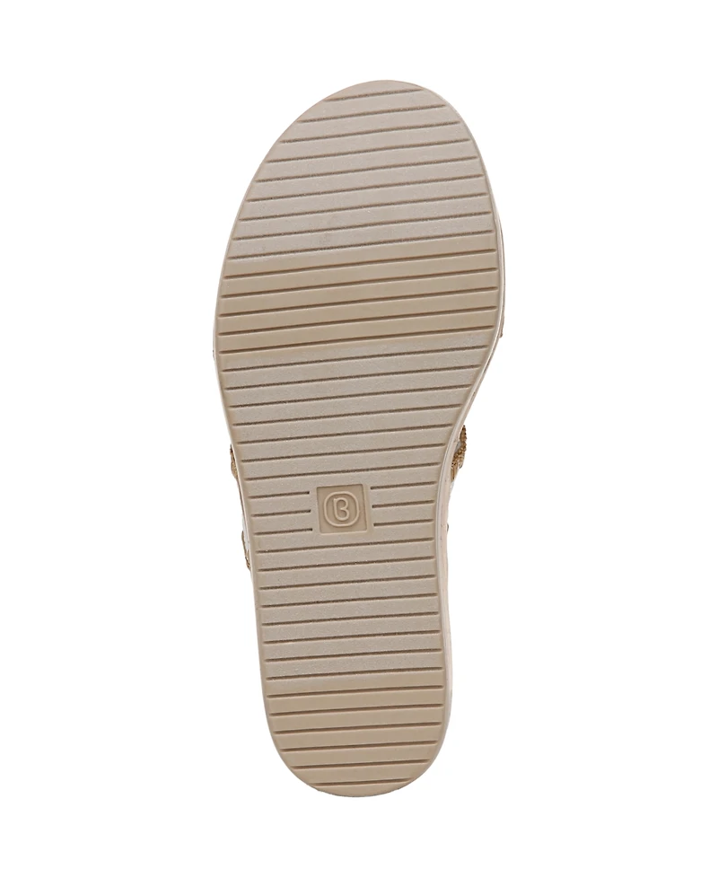 LifeStride Women's Resort Washable Slide Wedge Sandals