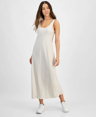 Calvin Klein Jeans Women's Sleeveless Midi Slip Dress