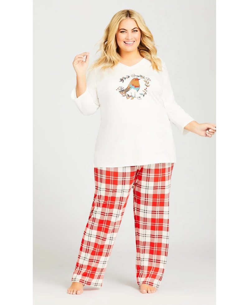 Avenue Women's Plus Robin Sleep Top