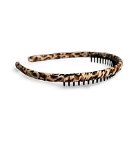 Thin Print Headband - Cheetah