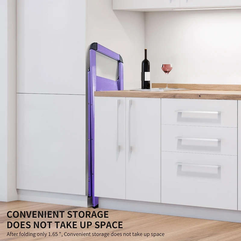 3 - Step Aluminum Folding Step Stool For Home and Garden