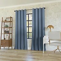 Oslo Theater Grade Extreme 100% Blackout Grommet Curtain Panel