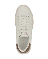 Guess Women's Elbina Contrast Heel Lace-Up Sneakers