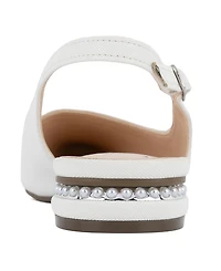 Jones New York Women's Quilsa Pointed Toe Slingback Flats