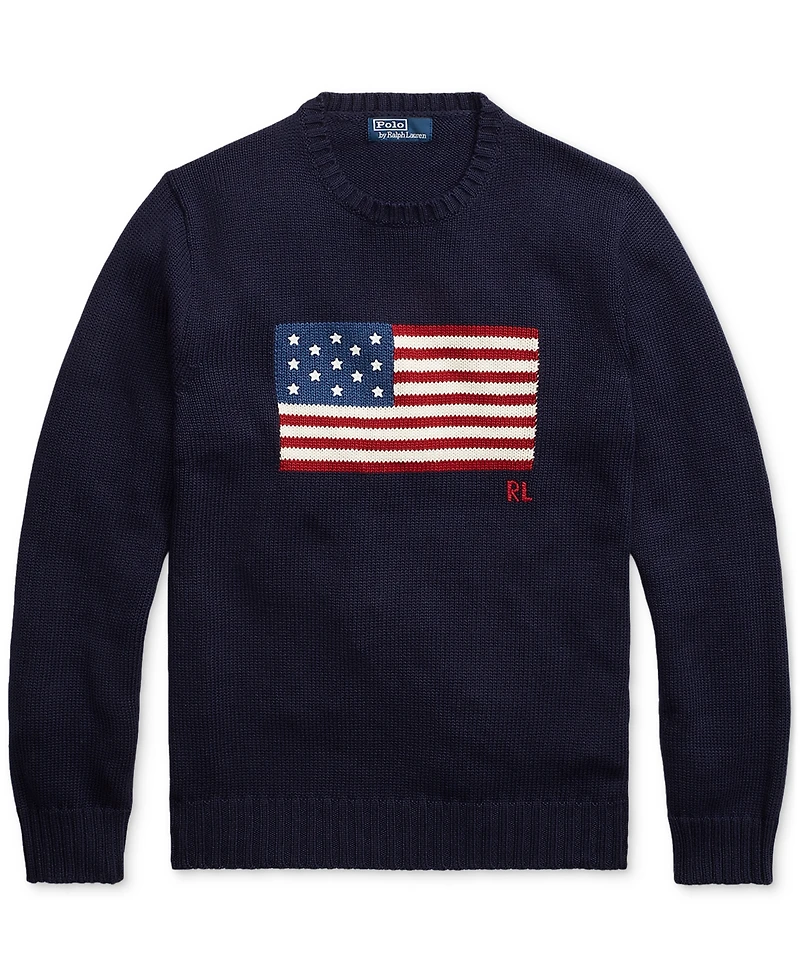 Polo Ralph Lauren Unisex The Iconic Flag Sweater