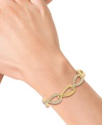 Effy Collection Diamond Teardrop Link Bracelet (1-3/8 ct. t.w.) in 14k Gold