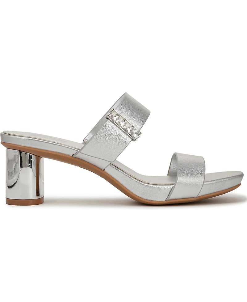 Naturalizer Women's Ida 2 Square Open Toe Slide Dress Sandals