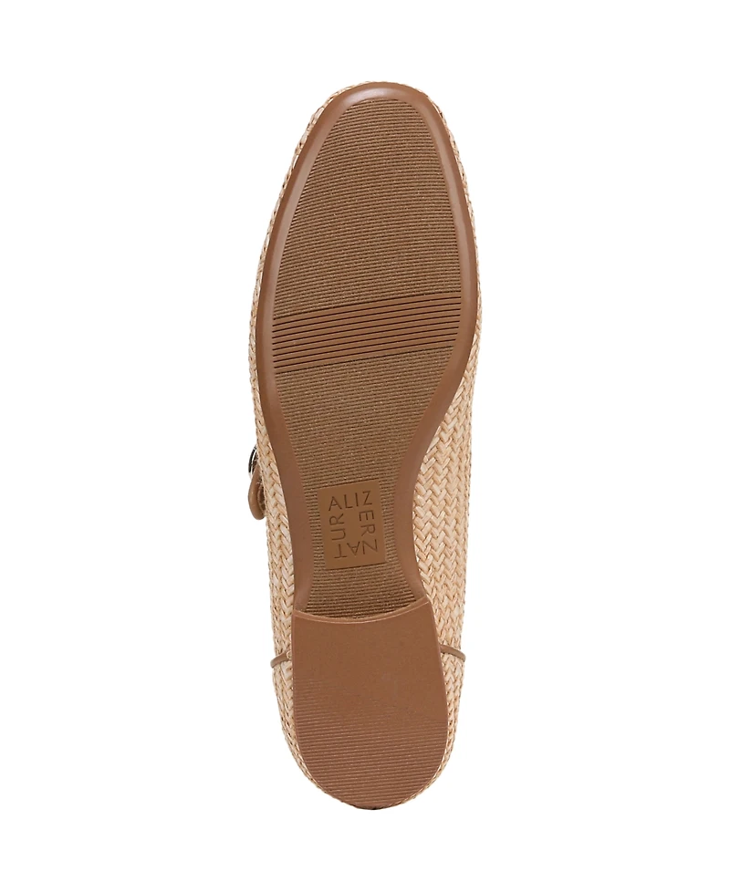 Naturalizer Women's Kelly 4 Square Toe Mary Jane Flats