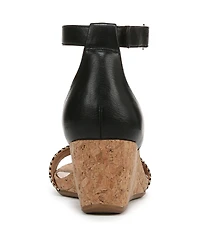 Naturalizer Women's Areda Ankle Strap Wedge Sandals