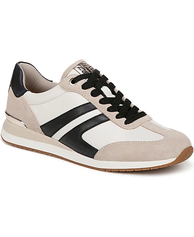 Naturalizer Women's Lorena Closed Round Toe Lace Up Sneakers