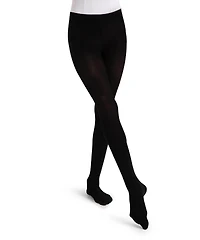 Capezio Girls Ultra Soft Self Knit Waistband Transition Tight