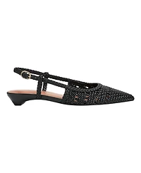 Marc Fisher Women's Kelysa Woven Slingback Flats