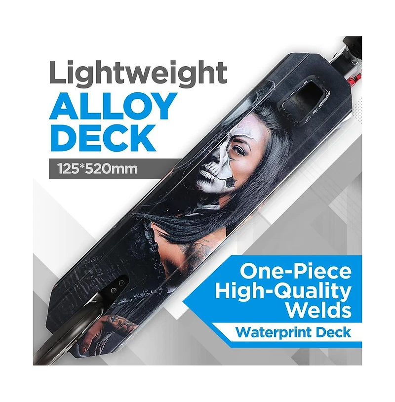 Hurtle Pro Stunt Scooter With High Impact Wheels - Gravity in Resurrection