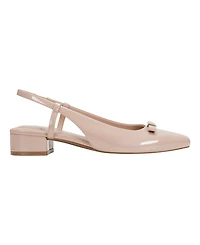 Bandolino Women's Andies Bow Block Heel Slingback Pumps
