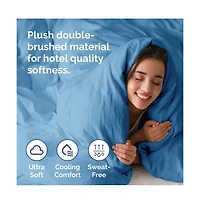 Premium Microfiber Duvet Cover Set