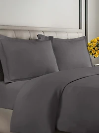 Premium Microfiber Duvet Cover Set - Full Cream