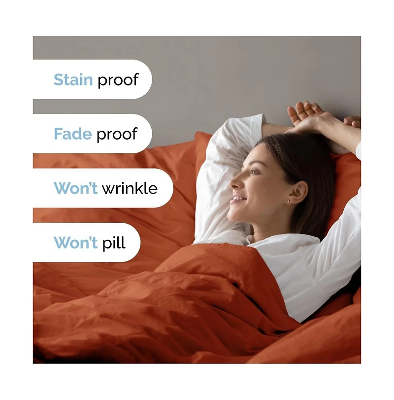 Premium Microfiber Duvet Cover Set