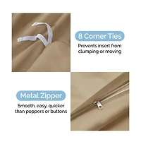 Premium Microfiber Duvet Cover Set