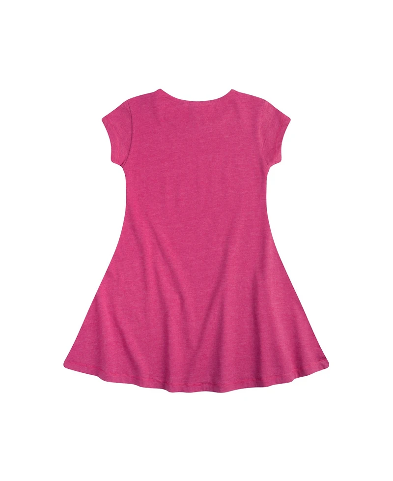 Wicked Big Girls Glinda Graphic Cap Sleeve Dress