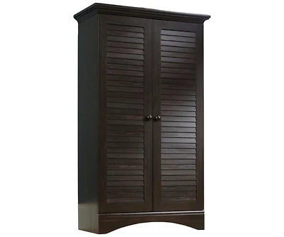 Slickblue Multi-Purpose Wardrobe Armoire Storage Cabinet in Antique Wood Finish