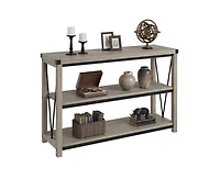 Farmhouse Entryway Table,47 Inch Narrow Long Console Table with Storage, 3 Tier Wood Console Table for Living Room