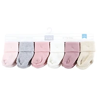 Hudson Baby Boys Unisex Bulk Pack of Soft Terry Socks