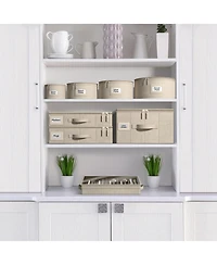Sorbus Stemware Storage Case - with Hard Shell, Dividers and Handle - Stemware Storage Containers Holds 12