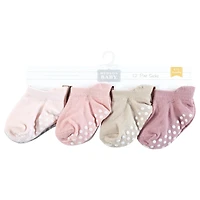 Hudson Baby Baby Girls Hudson Non-Skid No-Show Socks