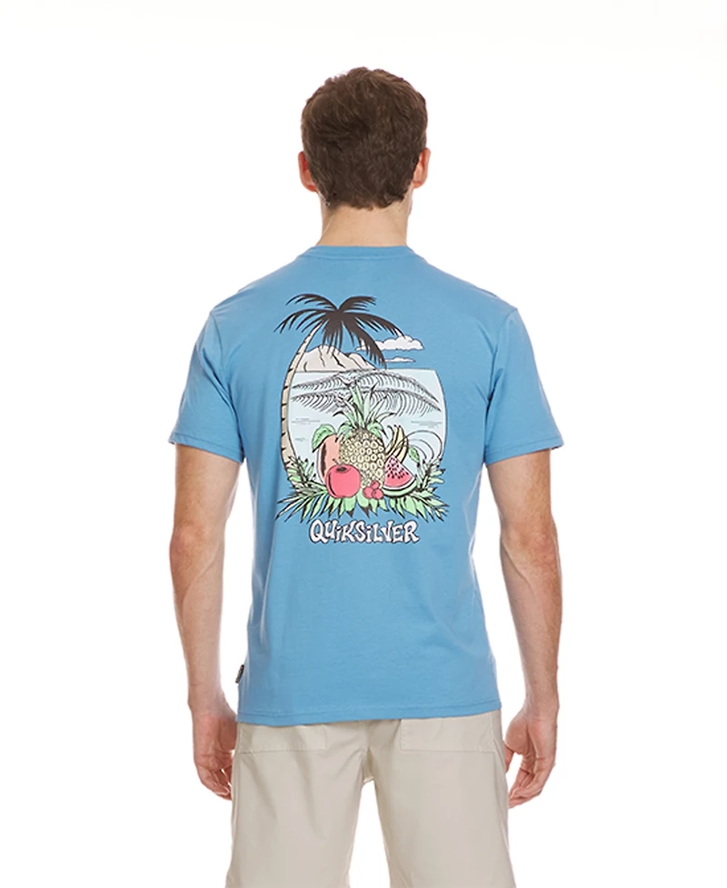 Quiksilver Men's Natural Fruit Short Sleeve T-Shirt