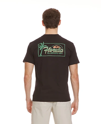 Quiksilver Men's Florida Palm Badge Short Sleeve T-Shirt
