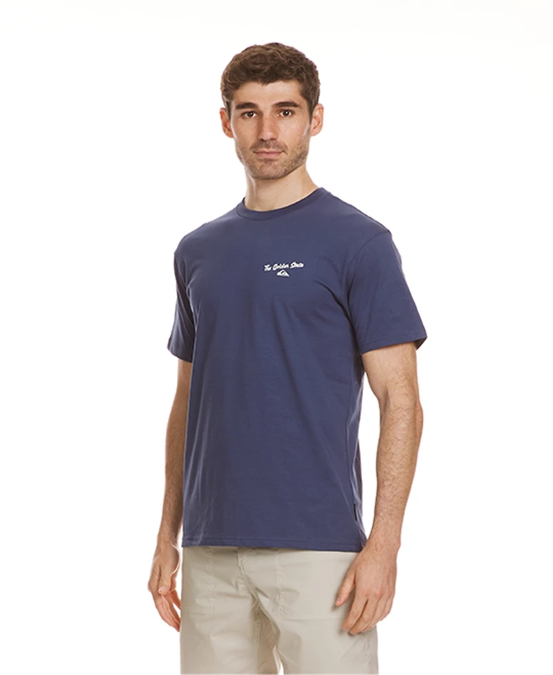 Quiksilver Men's California Road Signs Short Sleeve T-Shirt