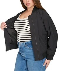 Levi's Trendy Plus Lightweight Zip-Front Bomber Jacket
