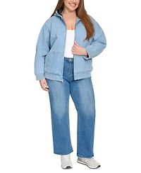 Levi's Plus Size Quilted Lined Zip-Front Bomber Jacket