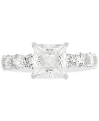 Grown With Love Certified Lab Diamond Princess-Cut Engagement Ring (4-1/4 ct. t.w.) 14k Gold
