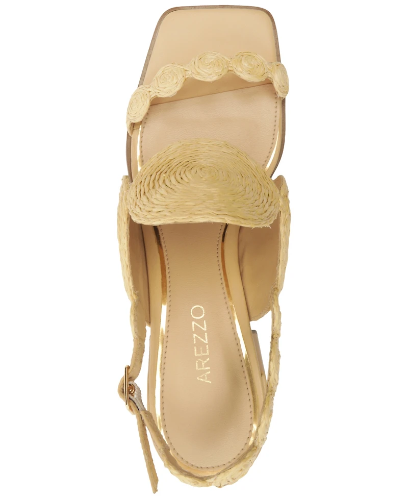 Arezzo Women's Thalia Mid-Block Sandals