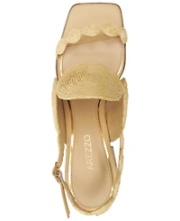 Arezzo Women's Thalia Mid-Block Sandals