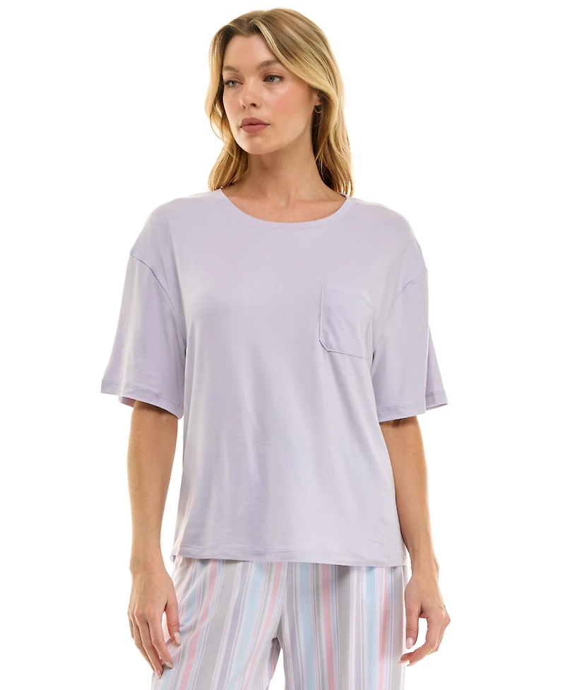 Roudelain Women's Drop-Shoulder Crewneck Sleep Tee