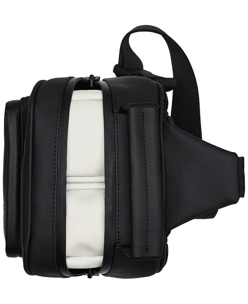 Rains Men's All-Black Daypack Sling Bag