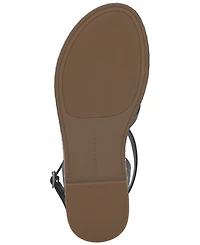 Lucky Brand Women's Kielly Strappy Whipstitch Flat Sandals